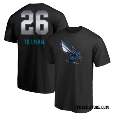 Black Youth Xavier Tillman Charlotte Hornets Midnight Mascot T-Shirt