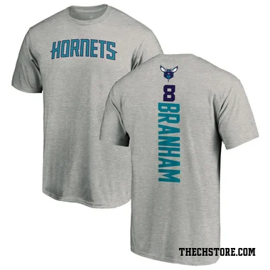 Youth Malaki Branham Charlotte Hornets Ash Backer T-Shirt