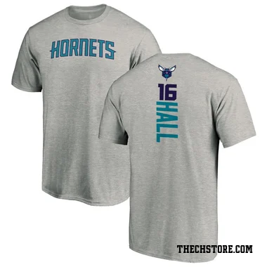Youth PJ Hall Charlotte Hornets Ash Backer T-Shirt